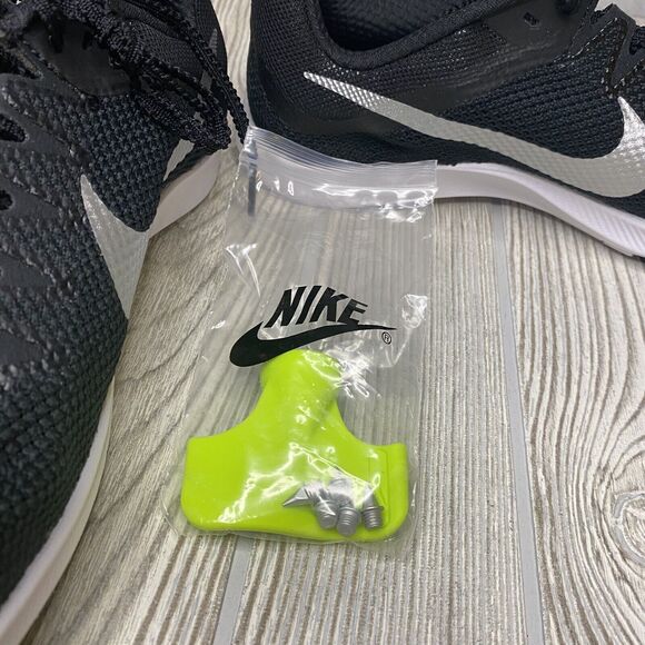 Nike Zoom Rival Distance Track Shoes Men’s 10 Black DC8725-001 Spikes New - Picture 3 of 8